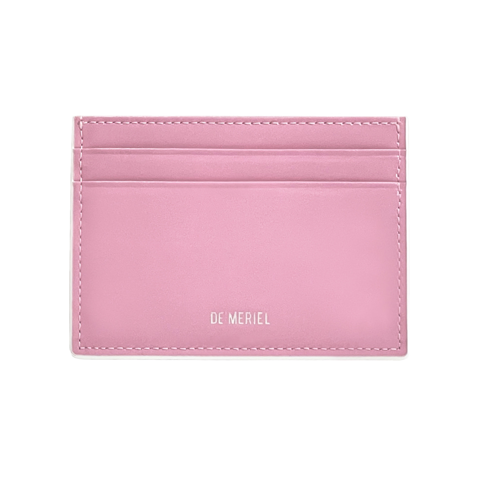 Cash Card Holder Cream Pink 