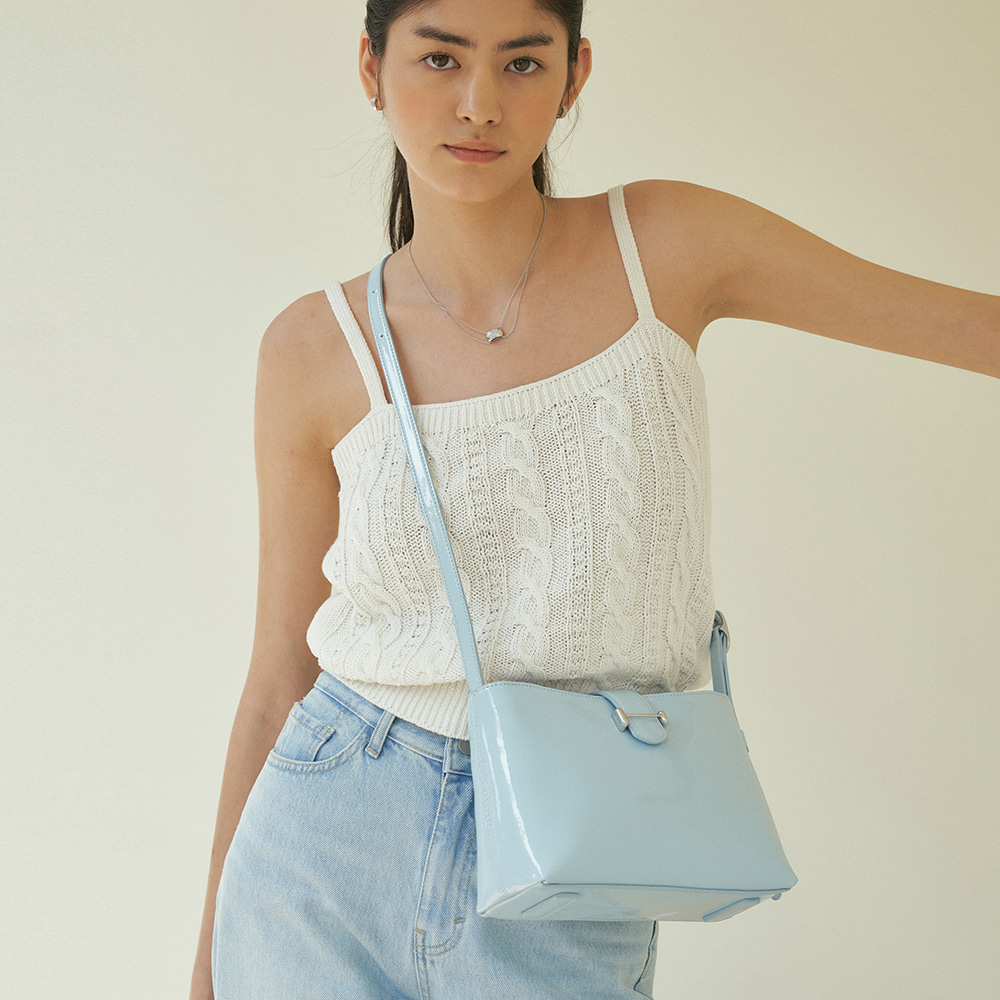 Betty Hobo Small Misty Blue  [New color 10%]  (정상가 208000원)