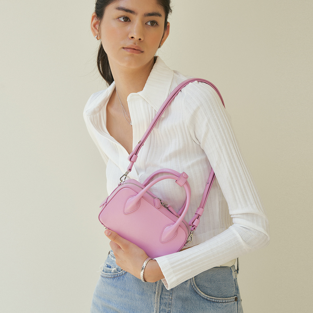 Bowling Bag Small Cream Pink   [New Color 10%]   (정상가188000원)