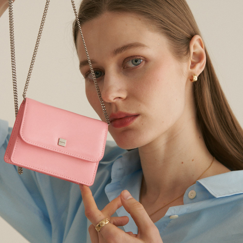 Volume Wallet Bag Candy Pink 