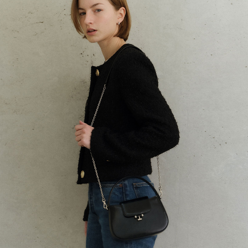 Tilda Flap Bag Mini Black  [New10%] Preorder 3월5일 입고  / 순차배송 (정상가 198000원)